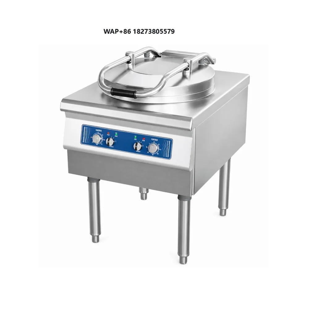 5KW 220V-380V Commercial Electric Griddle Crepe Maker Machine 220V 201 Stainless Steel Iron or Aluminum Plate