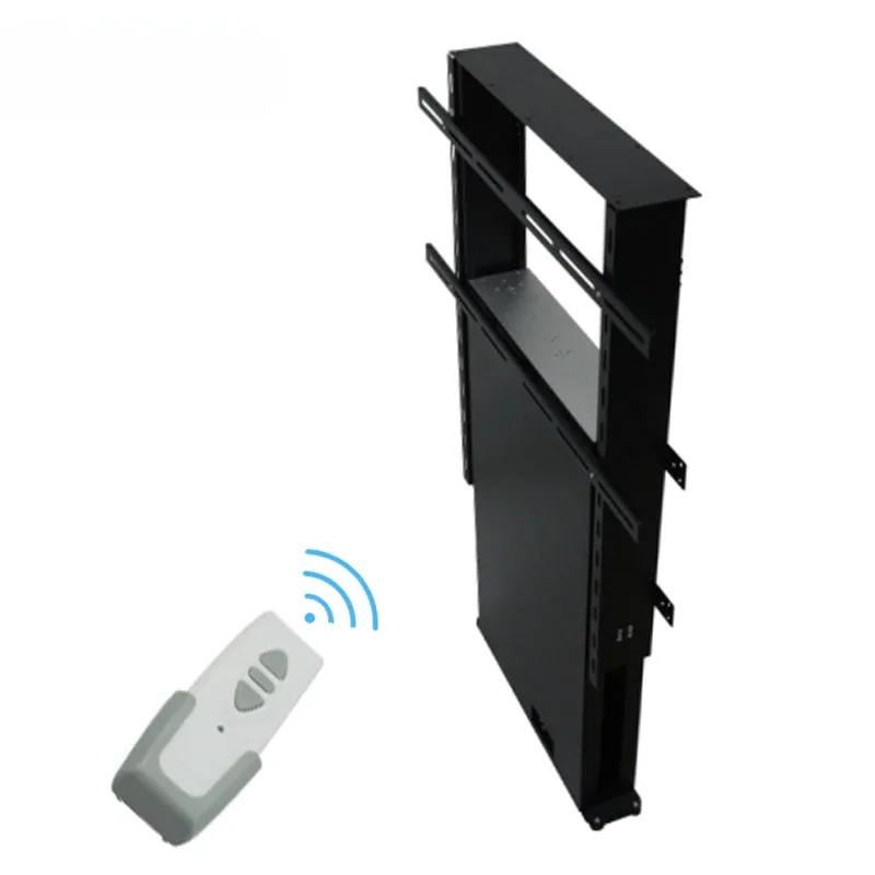 

Электрический подъемник для телевизора с пультом ДУ, скрытый в шкафу, для телевизоров 32-70 дюймов, телескопическая подставка для офиса/дома/образования