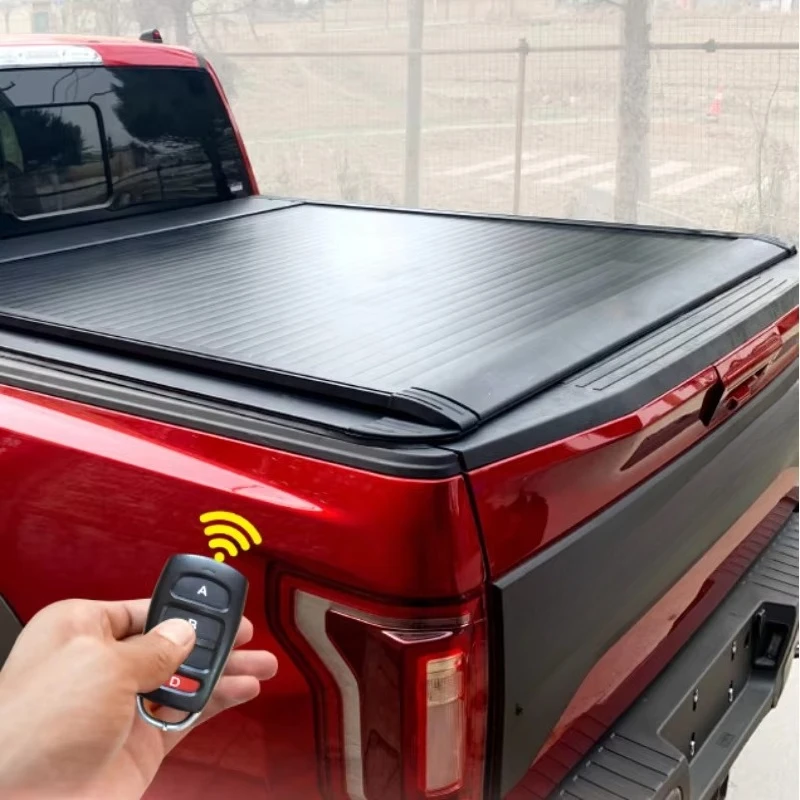 

2022 ELECTRIC Roller Lid Retractable Tonneau Cover for Hilux Pick up Truck Tonneau Covers