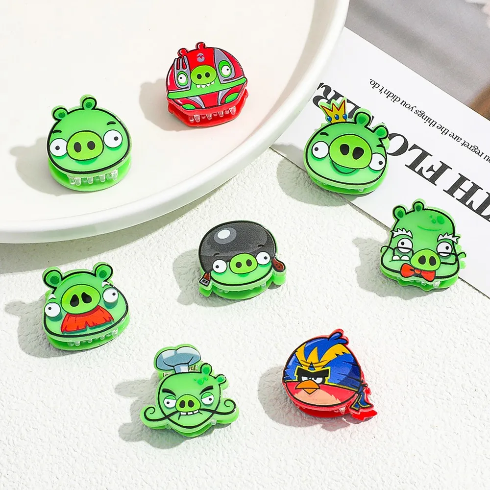 사랑스러운 좀비 식물 시리즈 헤어 클립 독특한 패션 코스프레 헤어 액세서리 스타일링을 위한 눈길을 끄는 헤어 장식