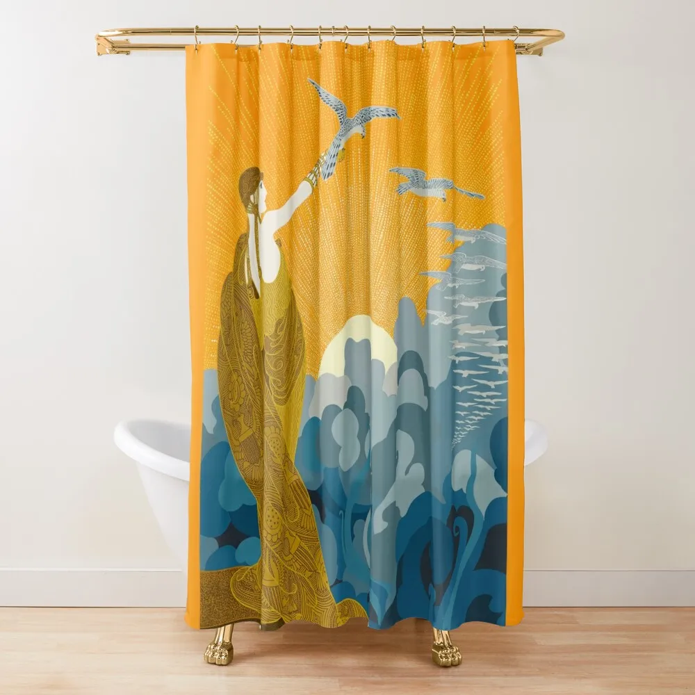 

Ert - Wings of Victory Shower Curtain Shower Set Bathroom Showers Waterproof Shower Waterproof Fabric Curtain
