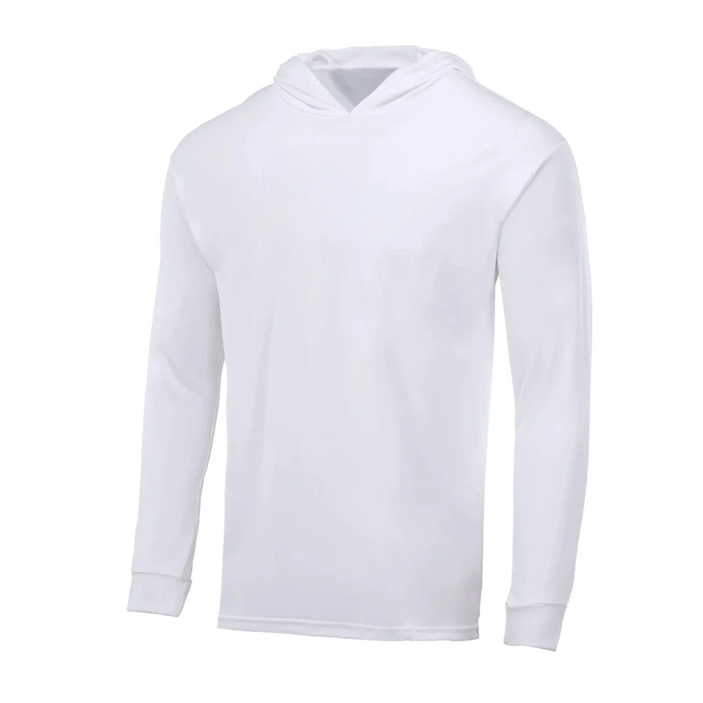 

Performance Men's Hoodies Fishing Shirts Long Sleeve UV Protection Mesh Angling Custom Clothing Non-original