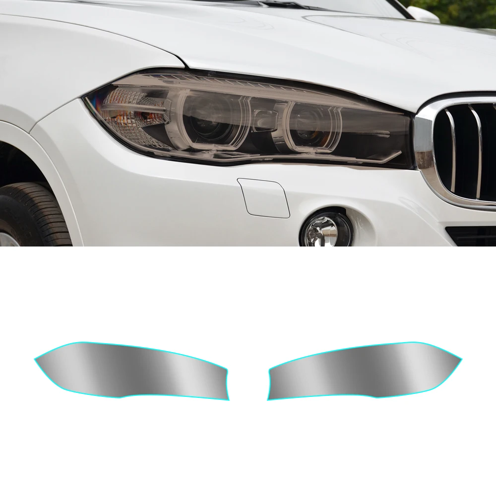 

Для BMW X5 F15 G05 2014-2021 тонировка автомобильной фары Черная защитная пленка защита прозрачная ТПУ виниловая пленка предварительно вырезанная наклейка