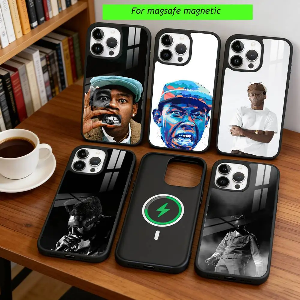 

Tyler Gregory Okonma Phone Case For iPhone17,16,15,14,13,12,11 Plus,Pro Magnetic For Magsafe Wireless Charging