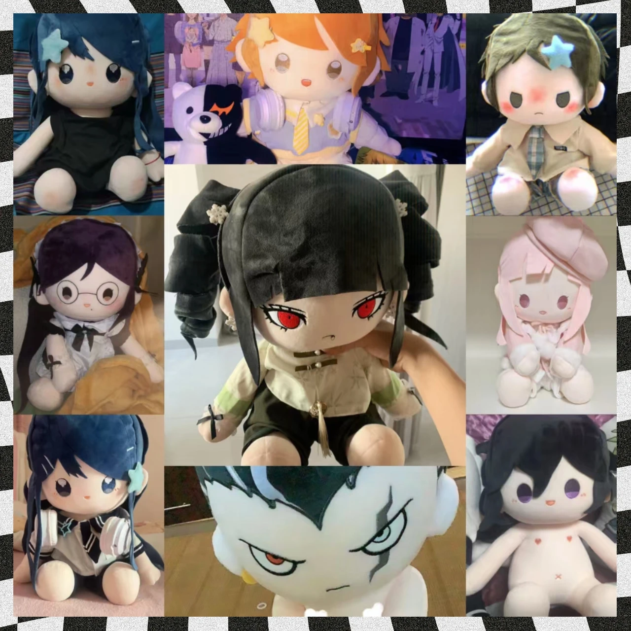 

40CM Plush Doll Danganronpa Yasuhiro Taeko Nanami ChiaKi Nagito Komaeda Cosplay Cotton Body Dress Up Pillow Stuffed Toy Kid Gift