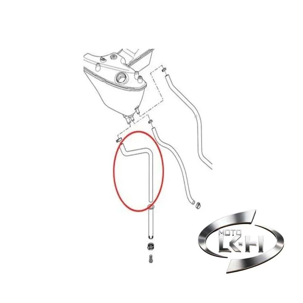 Motorcycle Oil Cooler Hose Line Oil Drain Tube For Harley Sportster1200 Iron883 Forty Eight 72V Custom XL1200C Low XL883L 06-24