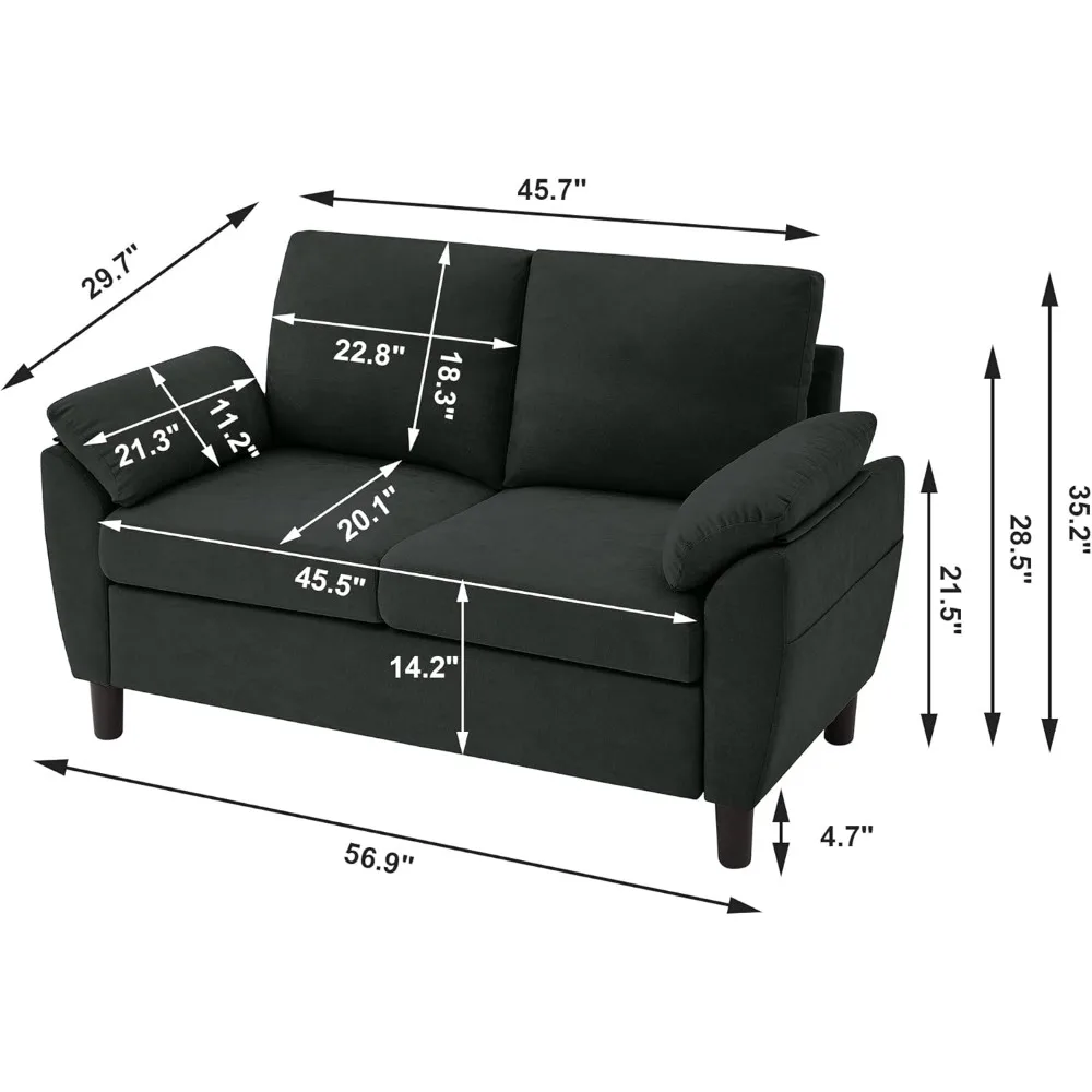 5 pieces outdoor patio dining set for 4, 40.2