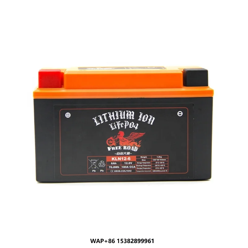

Electric 12V Touring Softail GL1800 Indian R18 Intelligent Lithium Battery APP Power-Off BMS Protection Lifepo4 for Motorcycles