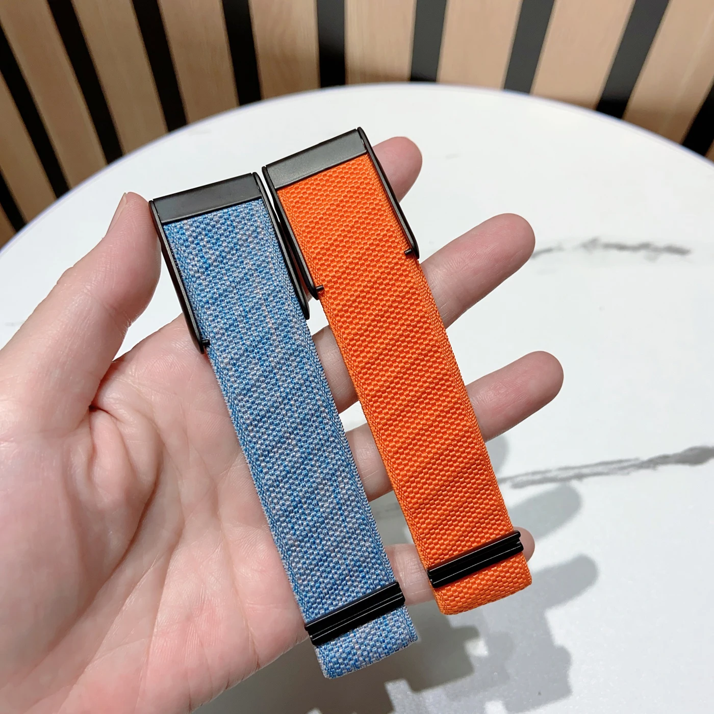 Marco + correa de nailon para correas Whoop 5,0, accesorios de banda 4,0, pulsera deportiva elástica, correa de reloj whoop 5,0