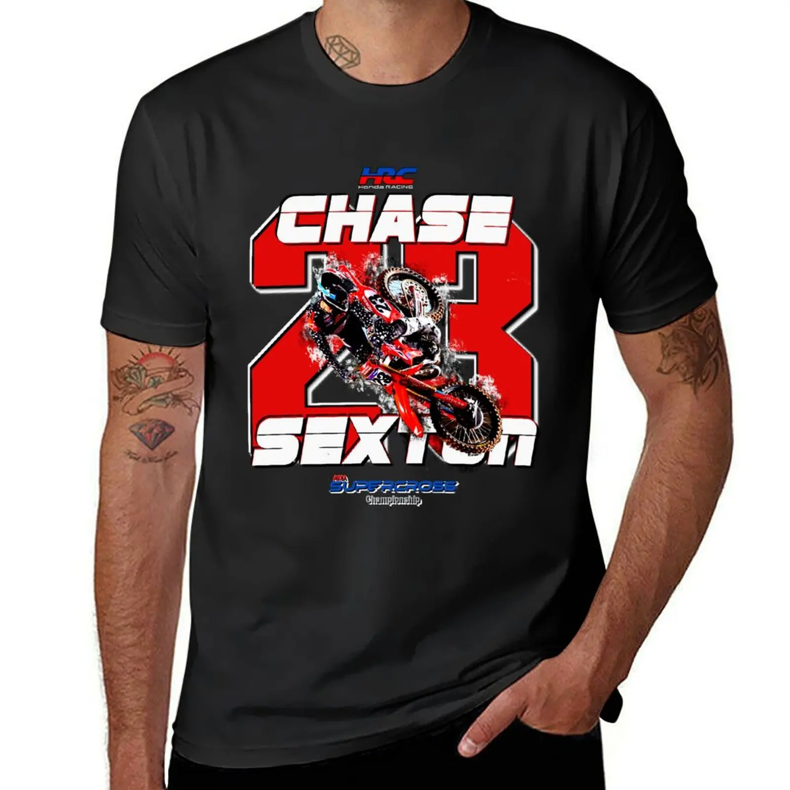 

Chase Sexton #23 Motocross Supercross - SUPERCROSS CHAMPION SUPERSTAR SUNDAYS TSHIRT T-Shirt