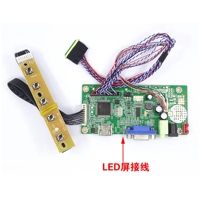 

VGA Controller board for Ipad 1/2 LP097X02-SLD2 LP097X02 1024x768 9.7" LED screen panel monitor Display HDMI-compatible DIY