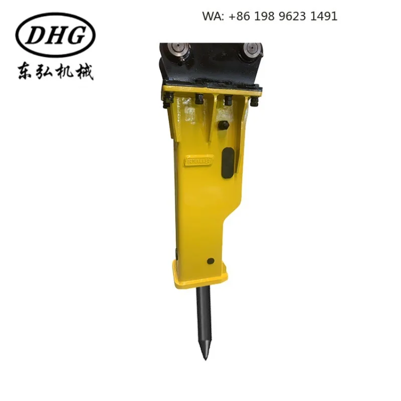 Low Noise Box Silenced Hydraulic Breaker High Efficiency Rock Breaking Tool 3-7 Ton Engineering Excavator Site Equipment