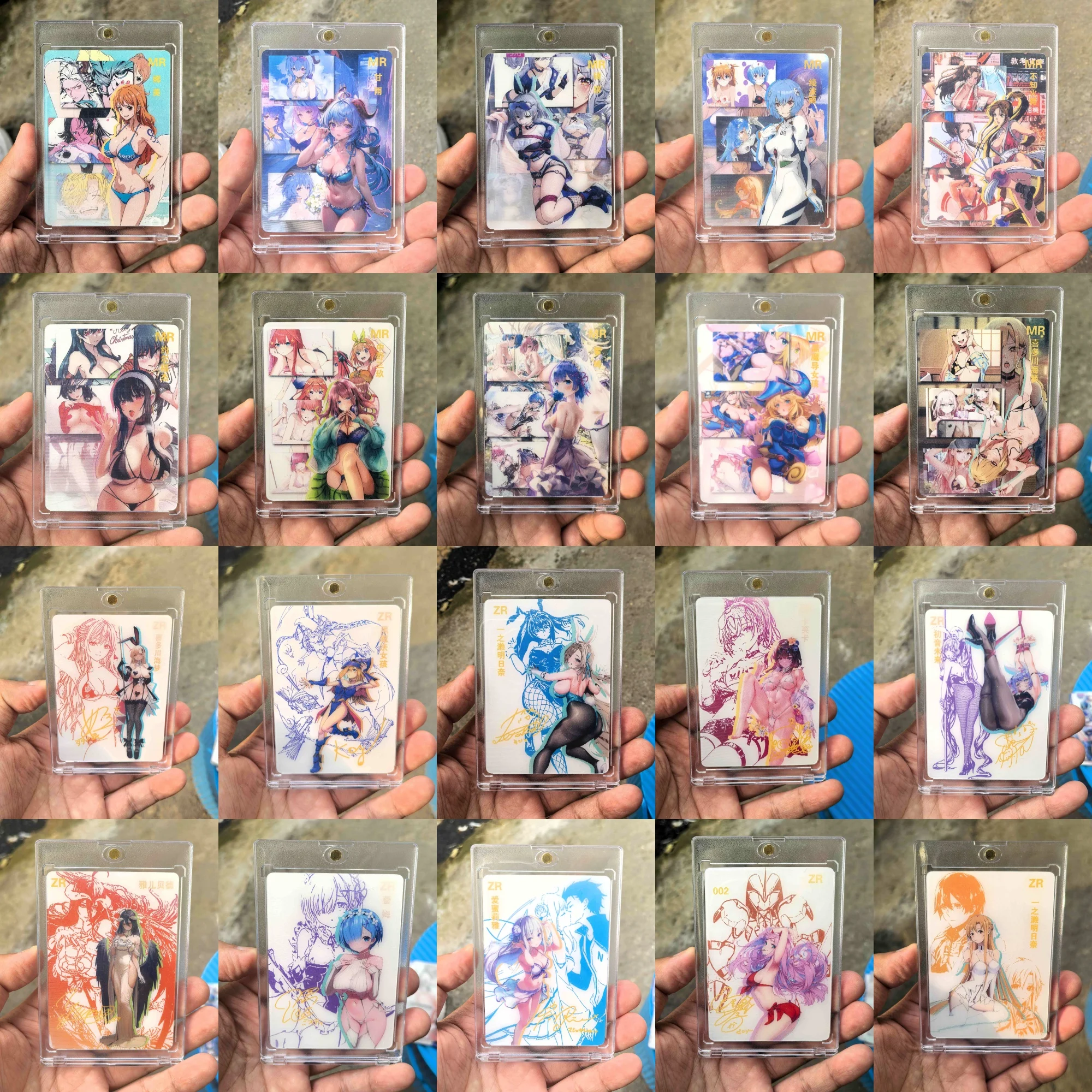 Diy Self Made K1 Goddess Story Ab Magic Card Mr Nami Ganyu Collection Card Swimsuit Kitagawa Marin Rem Anime Card Gift Toys