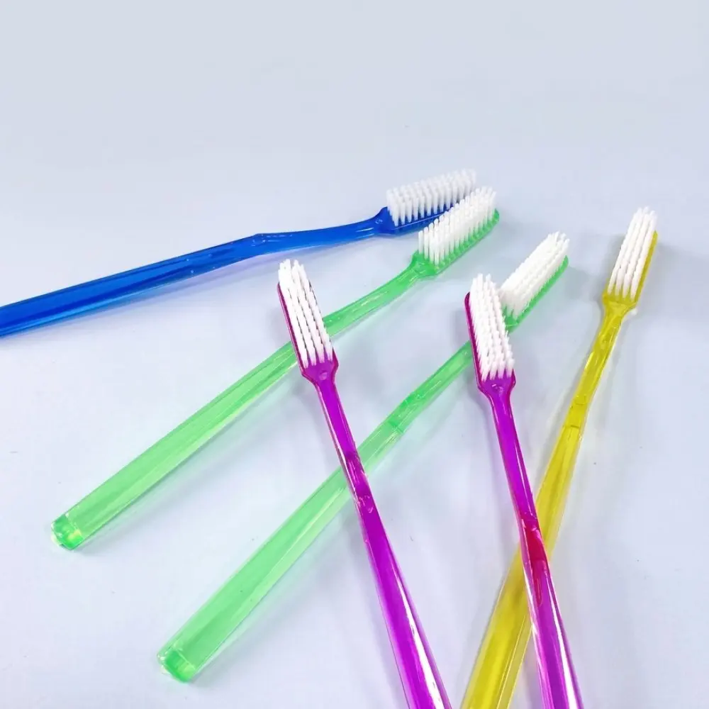 Adult Oral Care Toothbrush Hard Bristle Large Head Manual Cleaning Tools Daily Personal Hygiene Essentials For Family