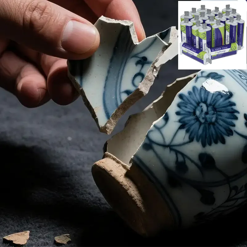 

1/2/5/10/20pcs 1:1 AB Glue Two-Component Structural Adhesives Transparent Glues 50ml Epoxy Resin Adhesive for 50ml 1:1 Glue Guns