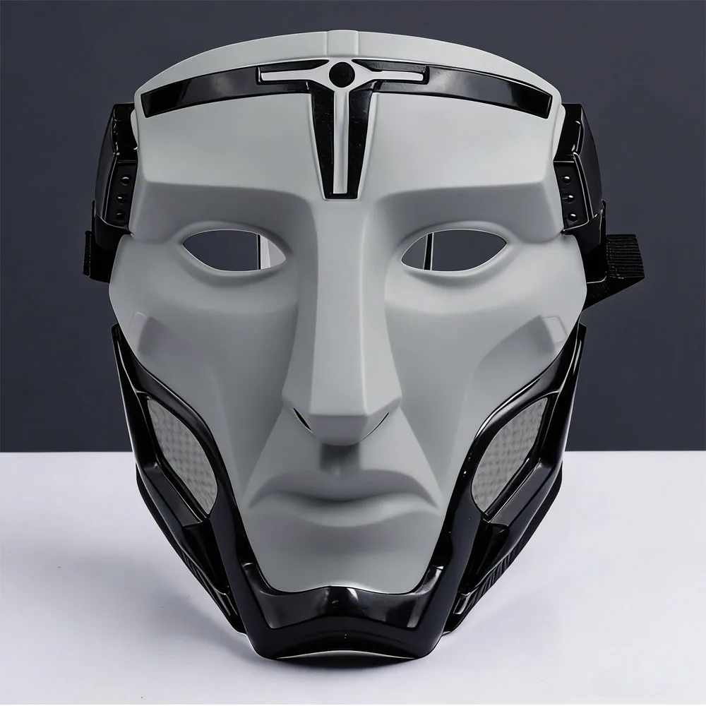 Delta Action Warden Maske für Erwachsene und Kinder Gekros Raven Maske Version Warden Masken Taktische Maske Airsoft BB Gun CS Spiel Cosplay Requisite – Detail 7