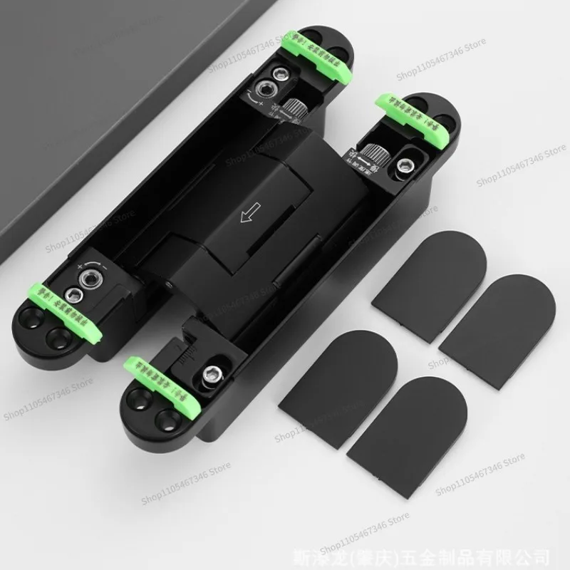 For Hydraulic 3D Cushioning Hidden Hinge Positioning Invisible Adjustable Concealed Tailless Closing Door Hinge