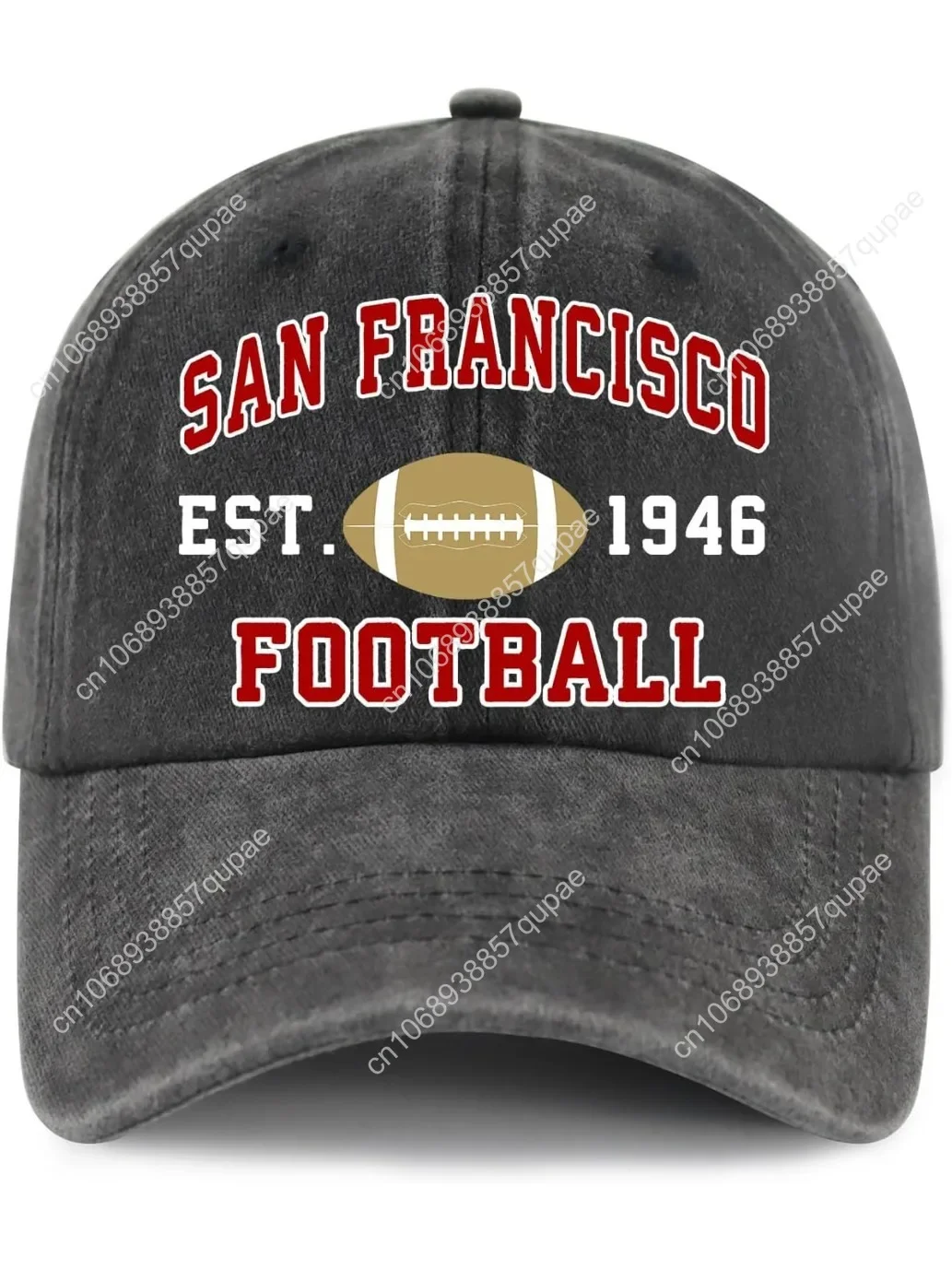 

Football Hat For Women Men, Adjustable Unisex Cotton US Cities Baseball Cap Men Woman Outdoor Casual Party Headwear Unisex