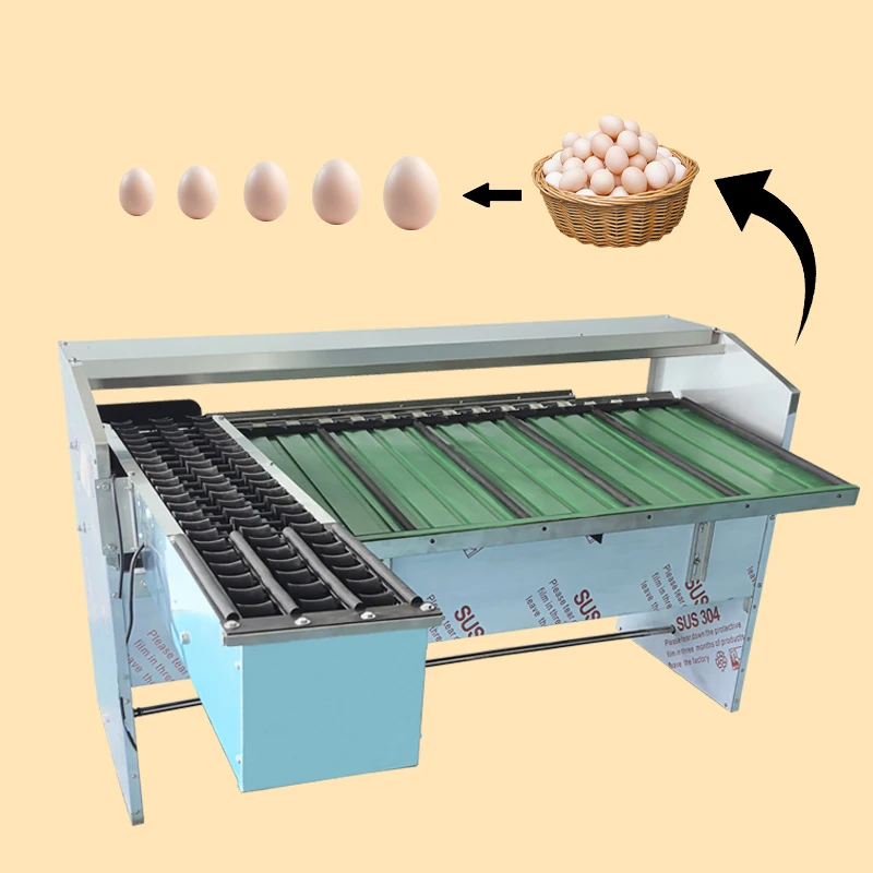 Crack-resistant design for local chicken farms Gentle egg sorter B01