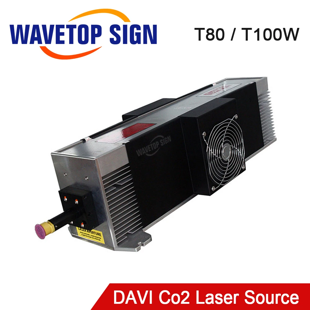 WaveTopSign 80W 100W CO2 Laser Module T80 T100 for Co2 Laser Marking Machine