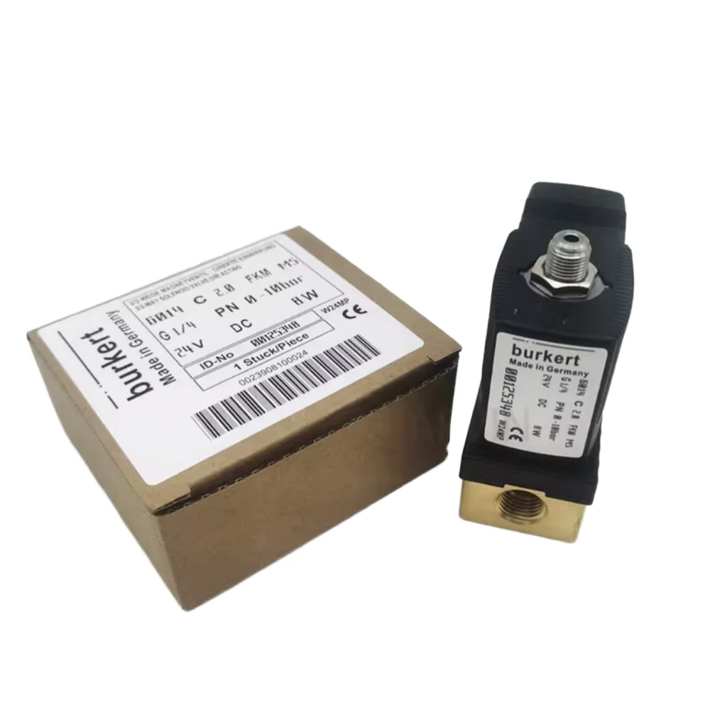 00125301 Burkert 6013 Series Solenoid Valve G1/4 2/2 Normally Closed FKM Seal 00125302 00125304
