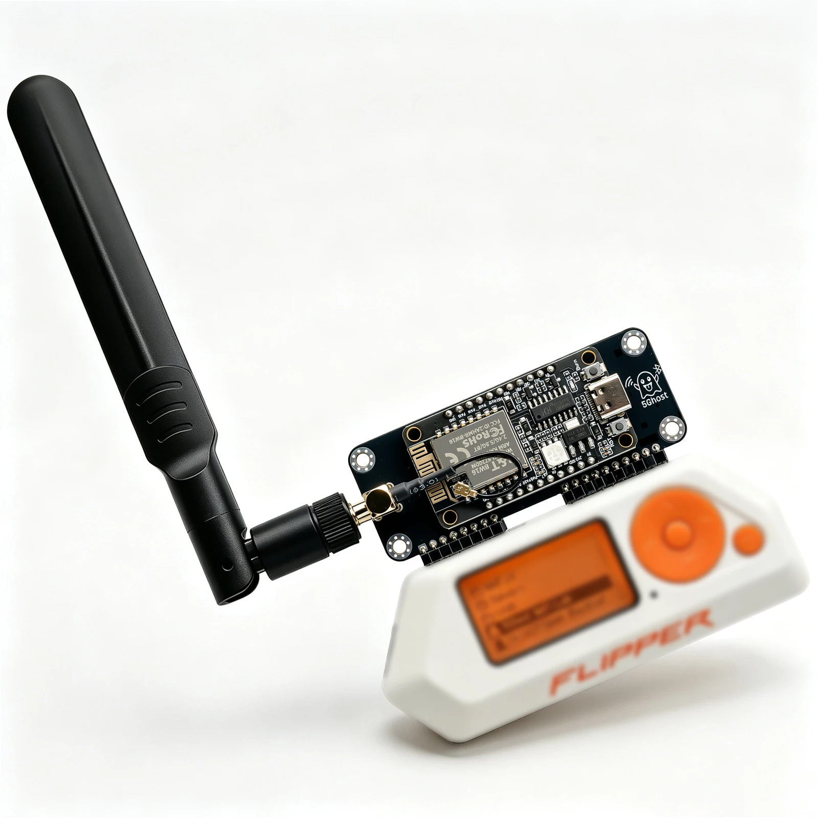 Dual-Band 2.4GHz 5GHz WiFi Devboard, RTL8720DN BW16 for Flipper Zero with Dedicated Software, PINGEQUA 5Ghost WiFi Lab - view 5