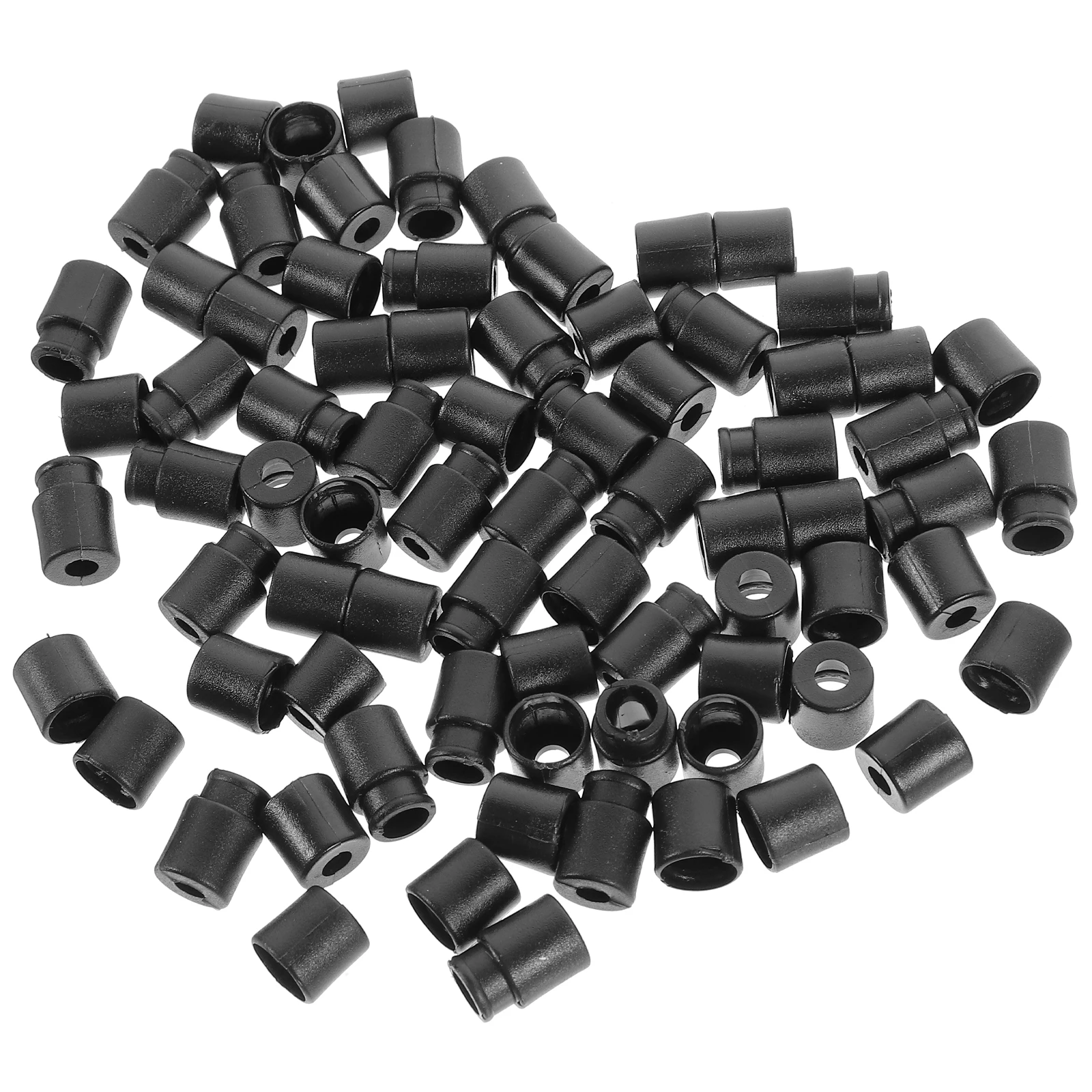

50 Pcs Safety Breakaway Barrel Clasps Plastic Cord Buckles Connectors Endcaps DIY Clothing Lanyard Making