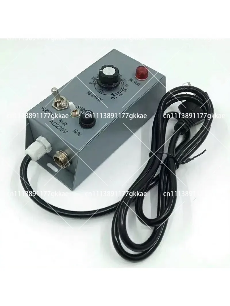 220V Vibration Plate Controller with Iron Shell, Adjustable Speed and Amplitude Regulator for Fitness Equipment