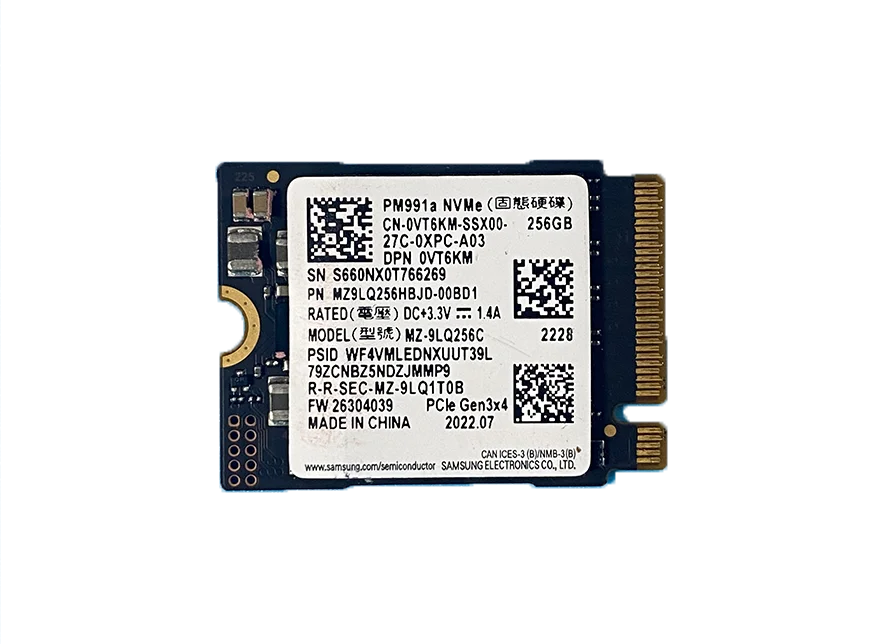 SAMSUNG SSD M.2 2230/2242 NVME ソリッド ステート ドライブ 128GB/256GB/512GB Xbox Surface Pro Steam デッキ Ultrabook タブレット用 (OEM)