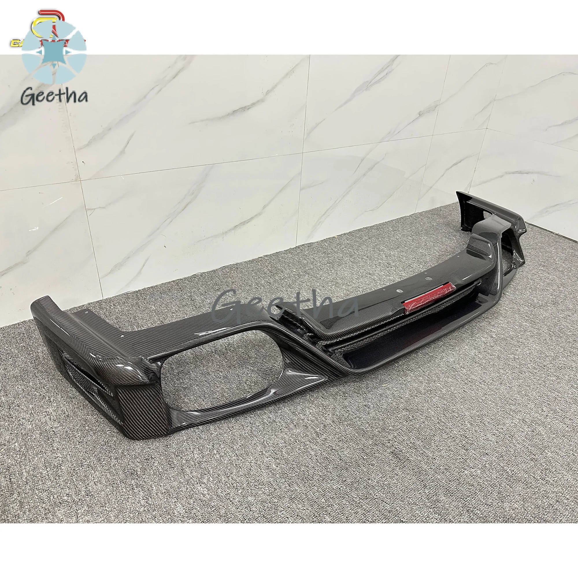 Top Secret Style Carbon Fiber Car Rear Bumper Diffuser Rear Lip for Nissan GTR R35 2008-2019