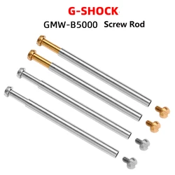 Solid Stainless Steel Screw Rod C-asio G-SHOCK GMW-B5000 Series Strap Case Connector Screw Rod Screw+Casing Pipe Accessories