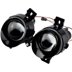 Lens Fog Lights LED Fog Light for Nissan Sentra Qashqai J10 X-Trail T31 T30 Primera Teana Altima Maxima Almera 01-15 Headlight
