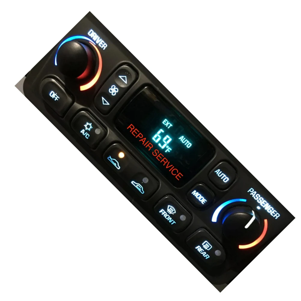 LED Climate Control Car Air Conditioning Control Automotive Repair Wear-Resistant Design As Shown In The Picture