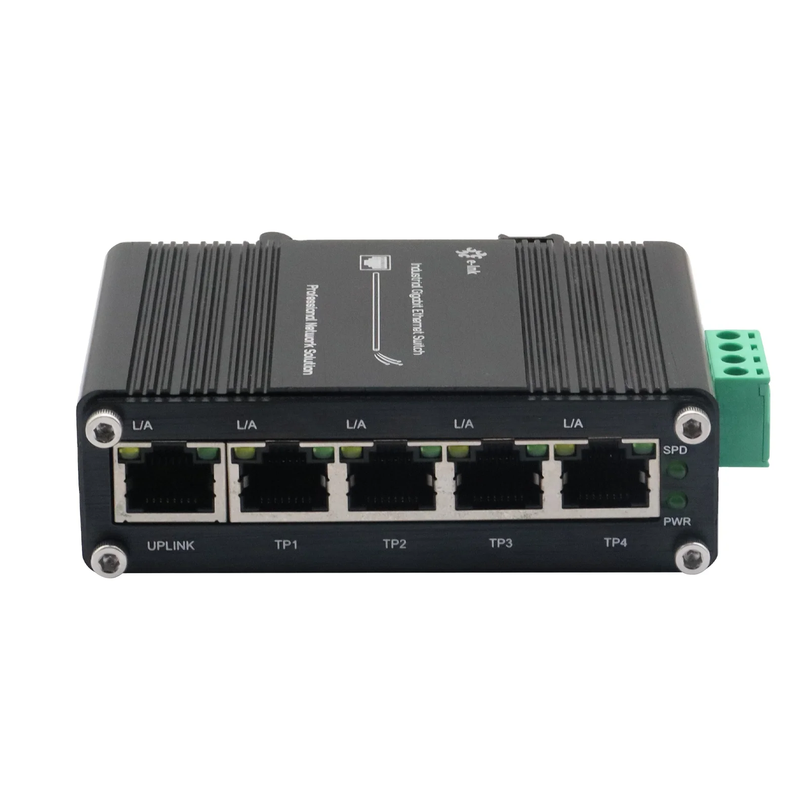 

10/100/1000Mbps Gigabit Din Rail Unmanaged 5 Port Industrial Ethernet Switch