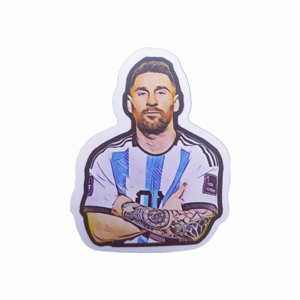 Messi Fan Club Bar Graffiti Soccer Football Stickers Wall Stickers Waterproof DIY Suitcase Scrapbooking Phone Sticker No Repeat