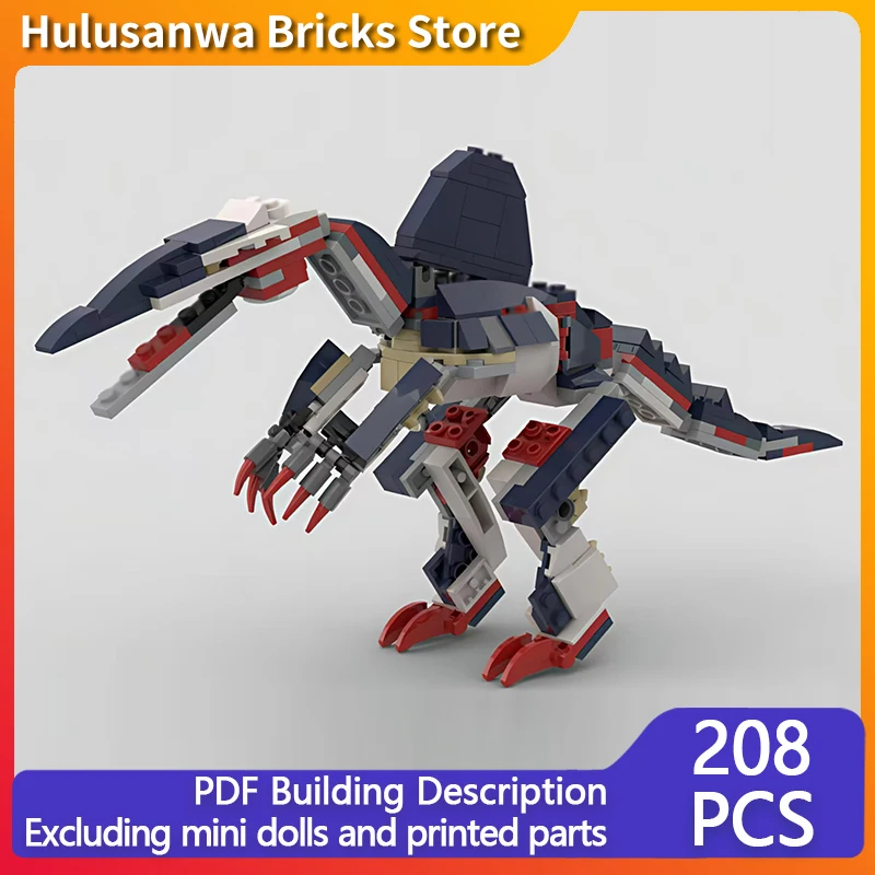 

Creators Animal Series Model MOC Building Block Spinosaurus Modular Technology Gifts Holiday Assemble Children Toys Suit