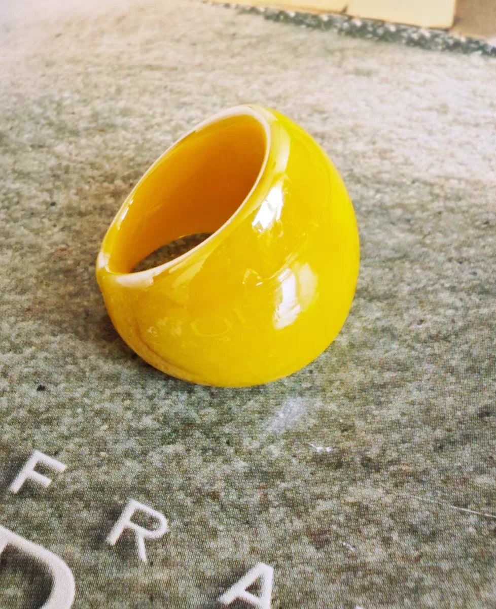 New Unique Styles Handmade For Neutral Women Men Retro Style Murano Glass Liuli Many Styles Finger Rings Fashion Jewelry