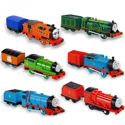 Electronal Original Thomas and Friends Electric Track Master 1:43 Trains Motor Metal Model Car Use Battery Material Boys Toys