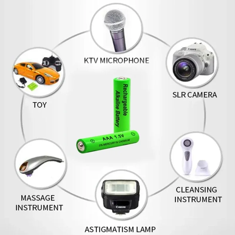 3000mAh AAA 1.5V Battery Rechargeable Battery Lithium ion for Clocks Mice Computers Toys so on