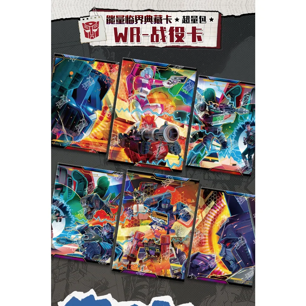 KAYOU Carte da collezione originali Transformers Animazione Protagonista di fumetti Regali di carte fantastiche in edizione limitata creativa e squisita