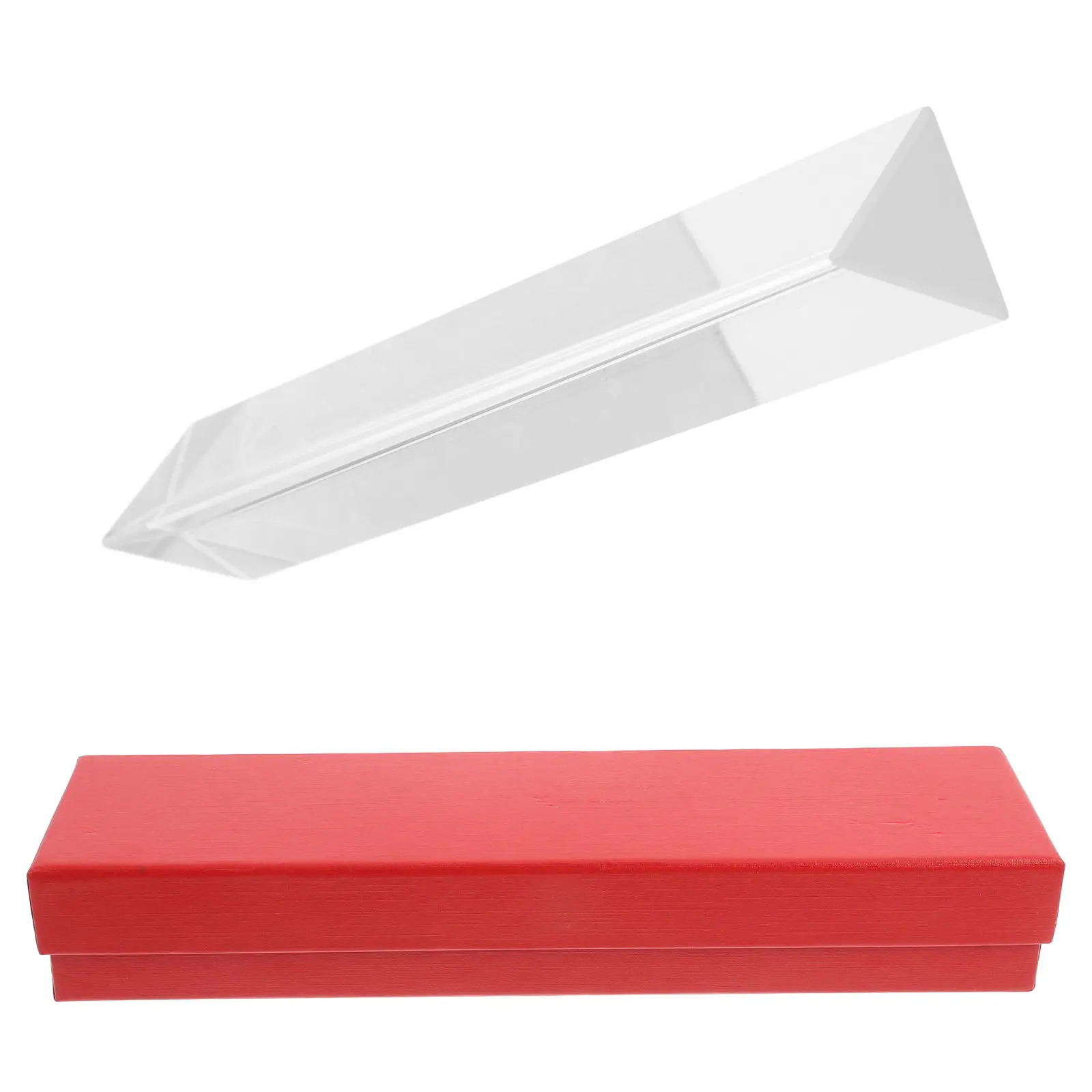 

Optical Crystal Triangular Prism Photography Science Tool Spectral Effects Portable Design Multifunctional Education