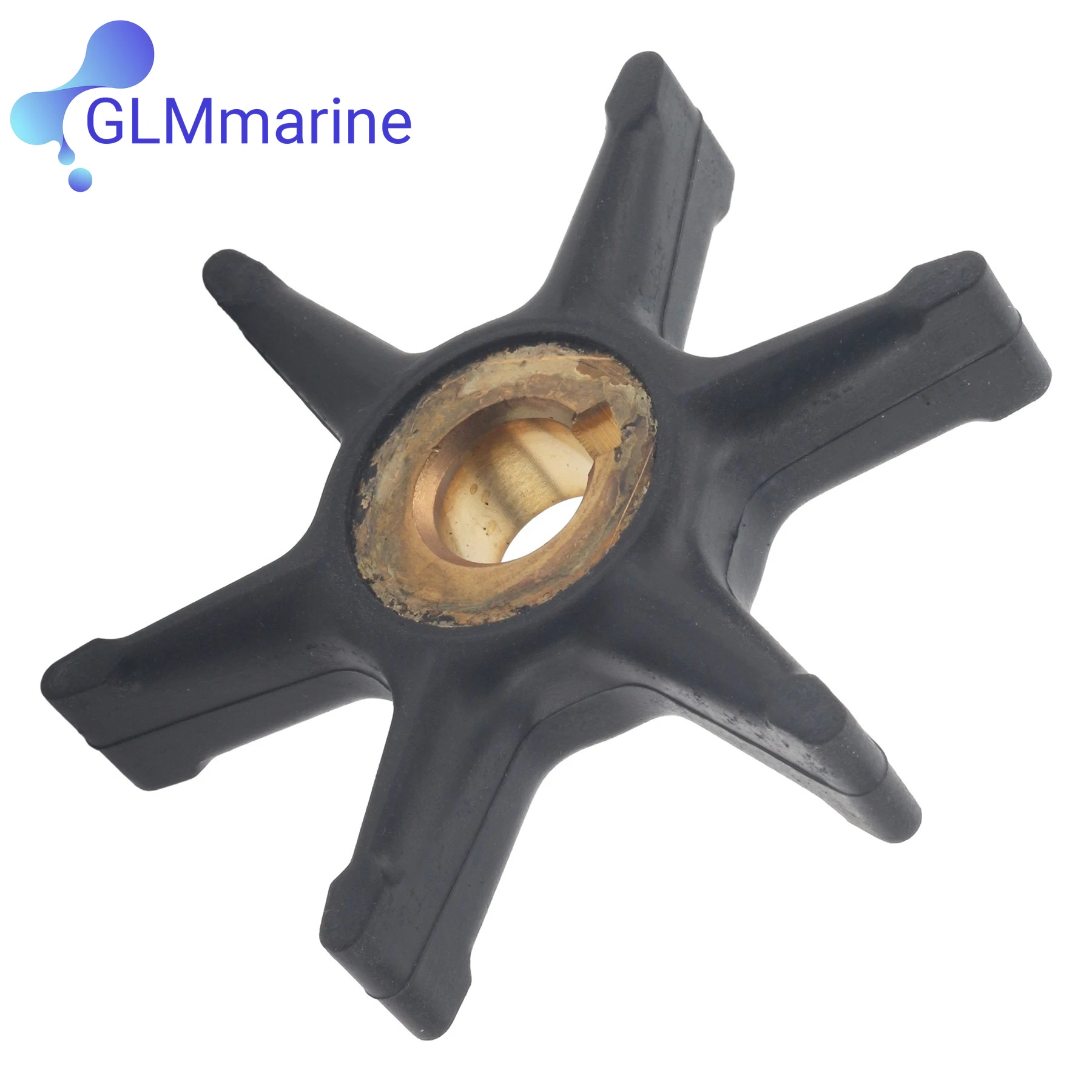 

277181 434424 Крыльчатка водяного насоса для 2-тактного подвесного двигателя Evinrude Johnson 3, 4, 5,5, 6, 7,5 л.с. 0277181 0434424 18-3001