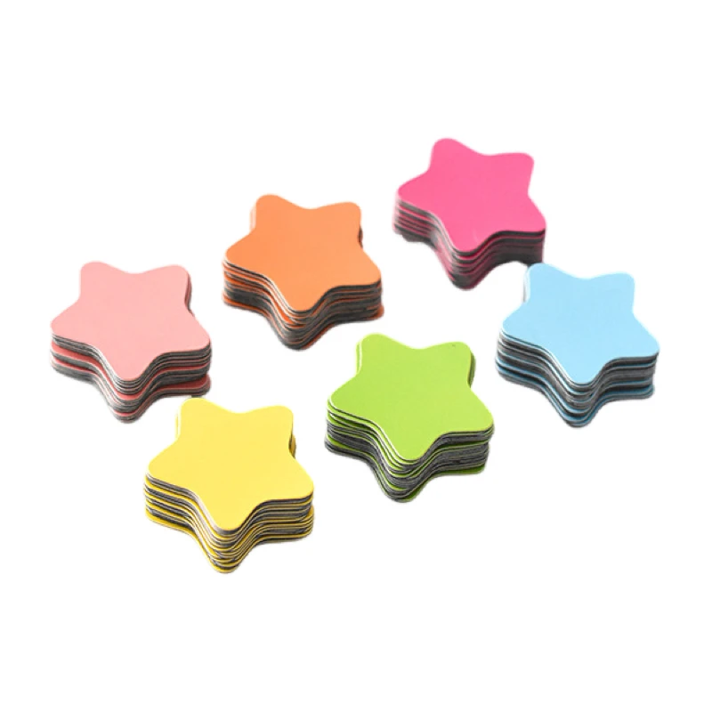 20 pçs/set estrela geladeira magnética quadro negro adesivo ímã crianças corrida ímã