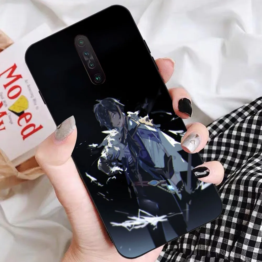 Kaeya Genshin Impact Handyhülle für Redmi 5 6 7 8 9 10 Plus Pro 6 7 8 9 A GO K20 K30 K40 Pro Plus F3 Fundas