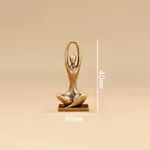 Figurine Abstraite de Luxe