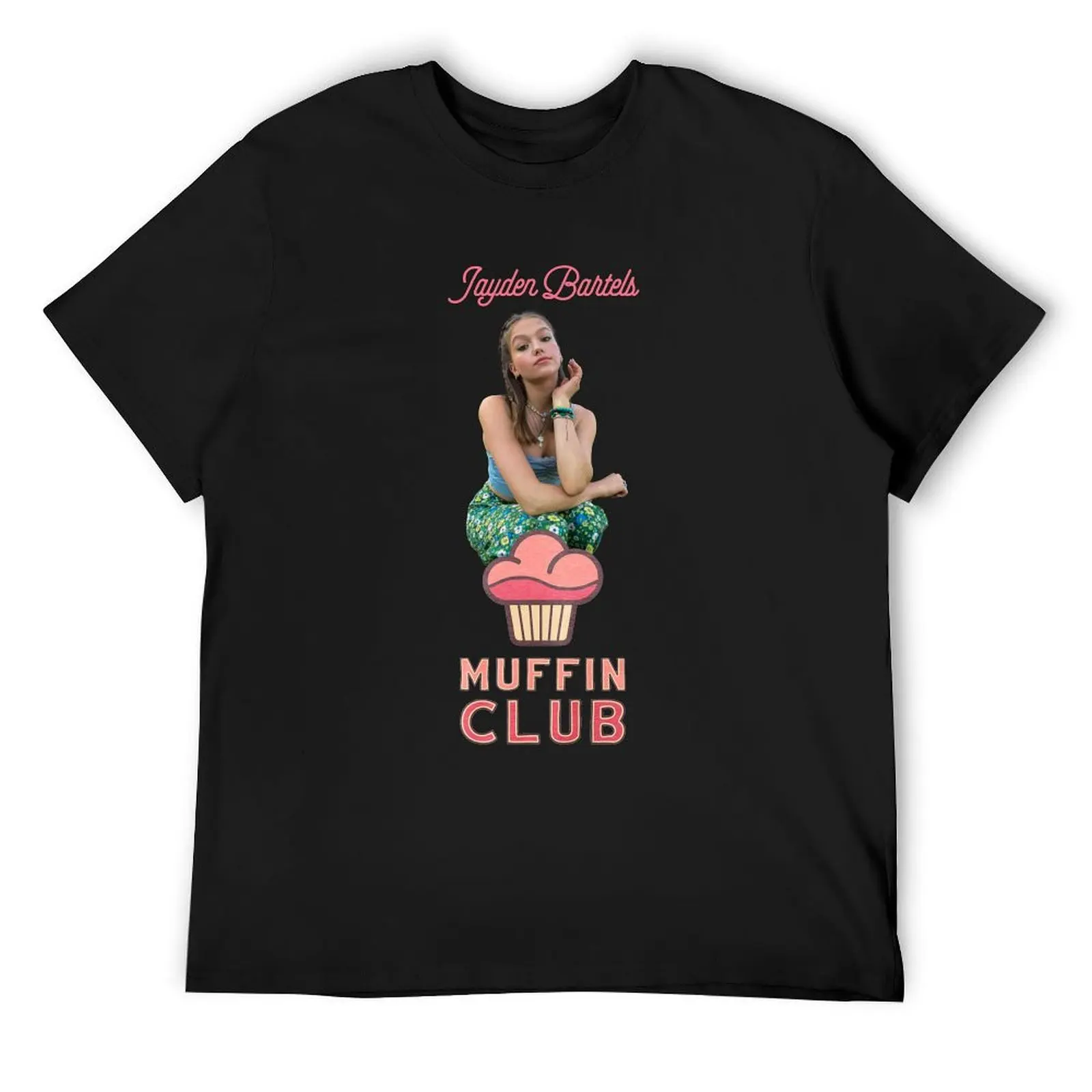 

Jayden Bartels Muffin Club T-Shirt plain graphic shirts Aesthetic clothing vintage clothes mens white t shirts