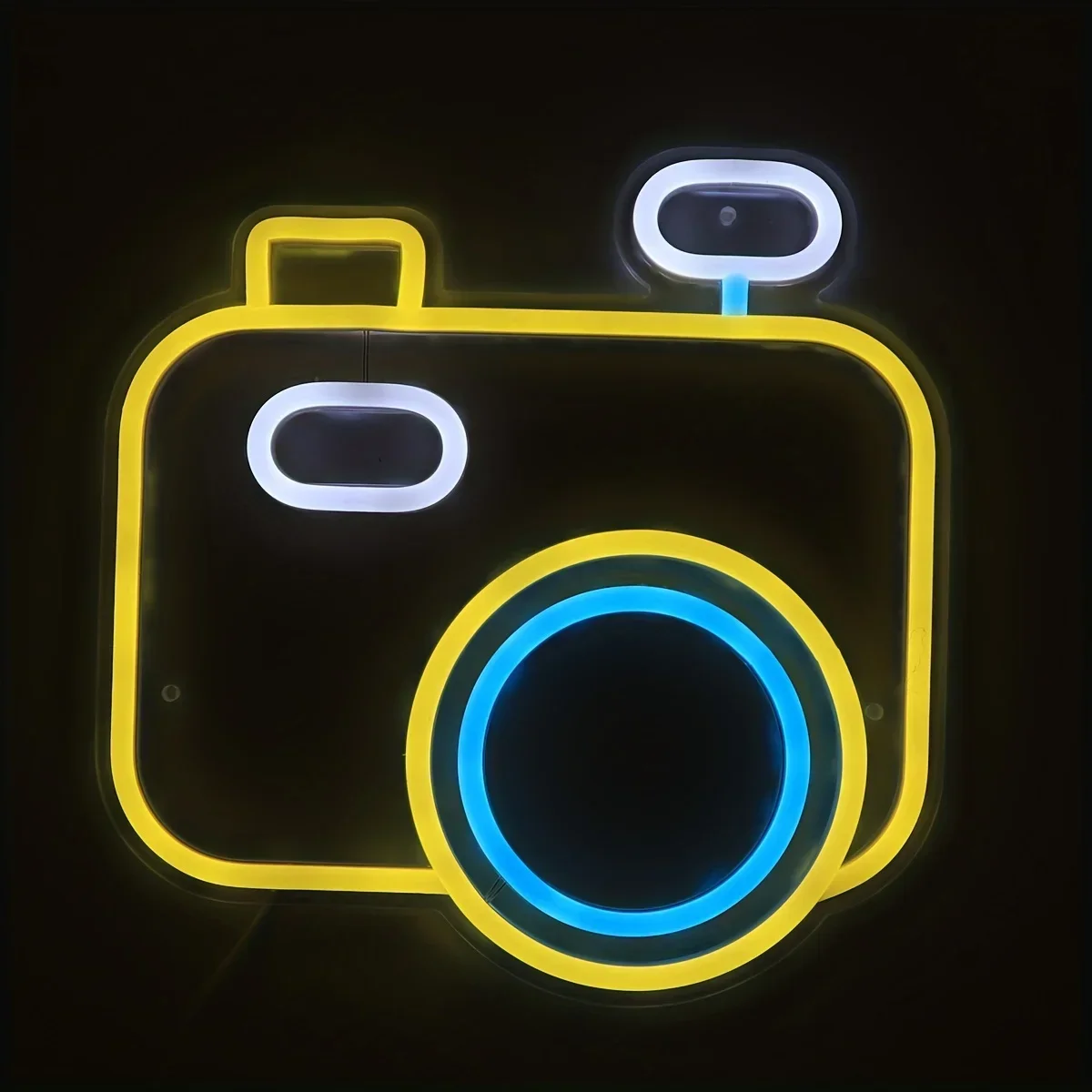 Custom Decoration Neon Lamps Art Wall Hanging Decor Camera life Led Neon Lights Sign for Wall Room Store birthday Gift Neon Sign