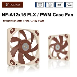 Noctua NF-A12x15 12V FLX PWM 120MM Chassis Cooling Fan Speed Adjustable Smart Fans CPU Radiator Fan
