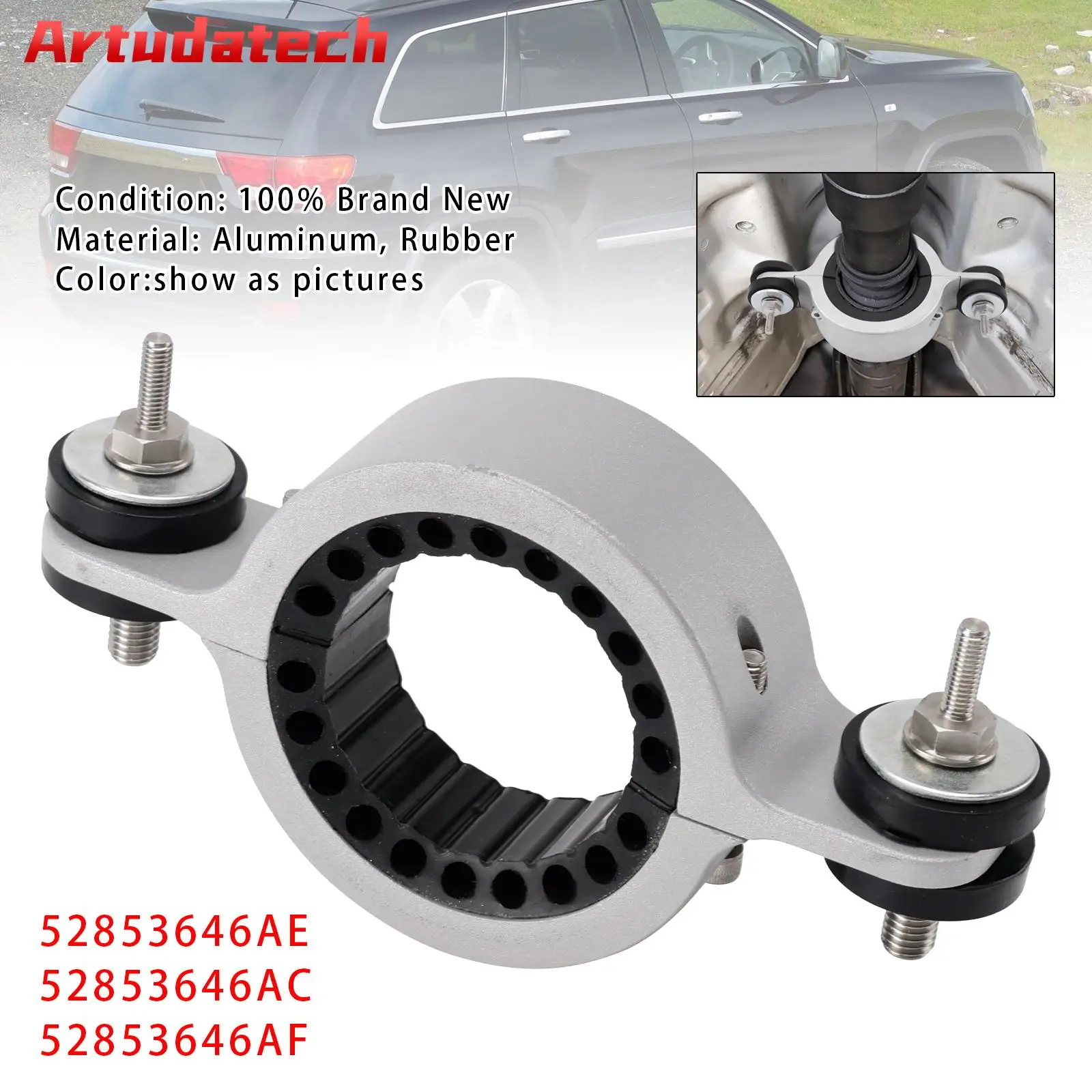 

Центральный опорный подшипник карданного вала Artudatech 52853646AE для Dodge WD Durango 2011-2023 52853646AC 52853646AF CHR03A0