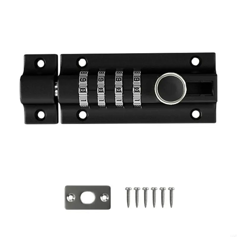 

Mechanical Code Lock Solid Thicken Slide Latches Lock for Door Window Cabinet